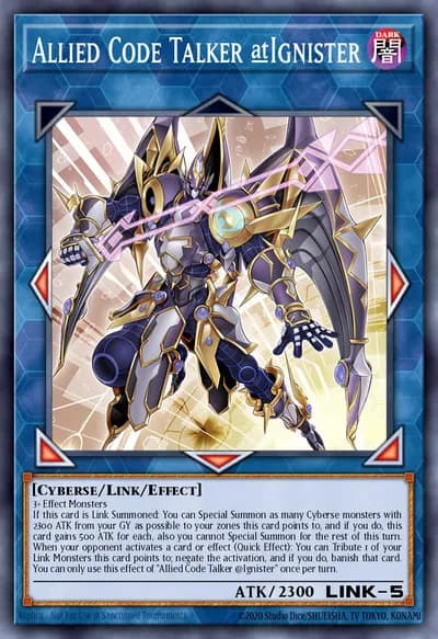 Allied Code Talker @Ignister — Carta Yu-Gi-Oh!