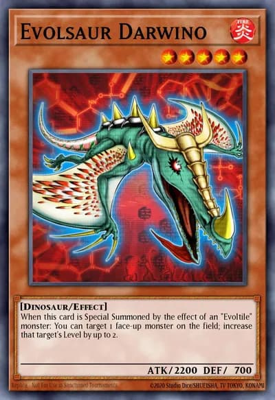 Evolsaur Darwino — Carta Yu-Gi-Oh!