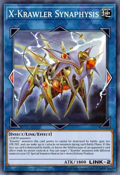 X-Krawler Synaphysis — Carta Yu-Gi-Oh!
