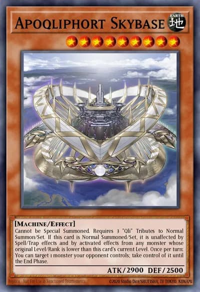 Apoqliphort Skybase — Carta Yu-Gi-Oh!