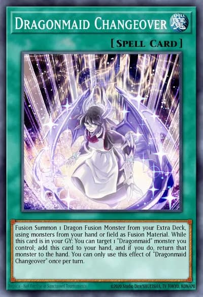Dragonmaid Changeover — Carta Yu-Gi-Oh!