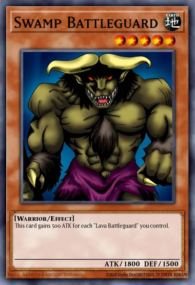 Swamp Battleguard — Carta Yu-Gi-Oh!