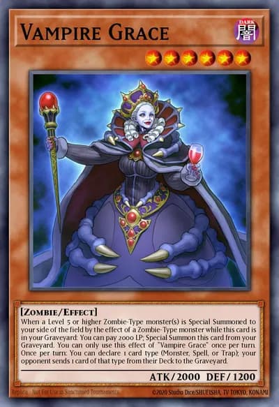 Vampire Grace — Carta Yu-Gi-Oh!