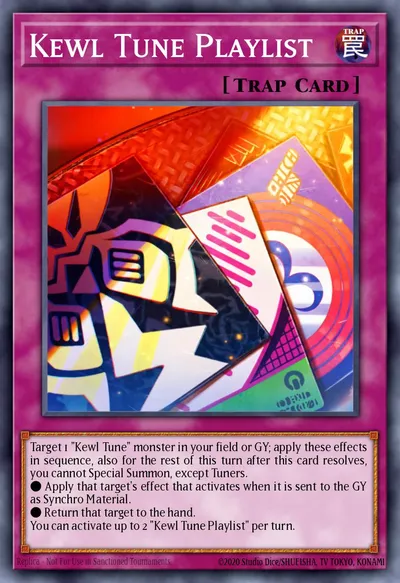 Kewl Tune Playlist — Carta Yu-Gi-Oh!