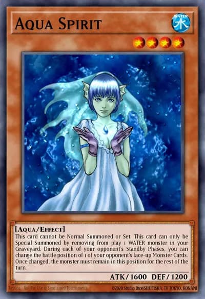 Aqua Spirit — Carta Yu-Gi-Oh!