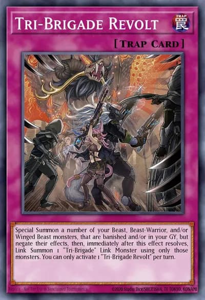 Tri-Brigade Revolt — Carta Yu-Gi-Oh!