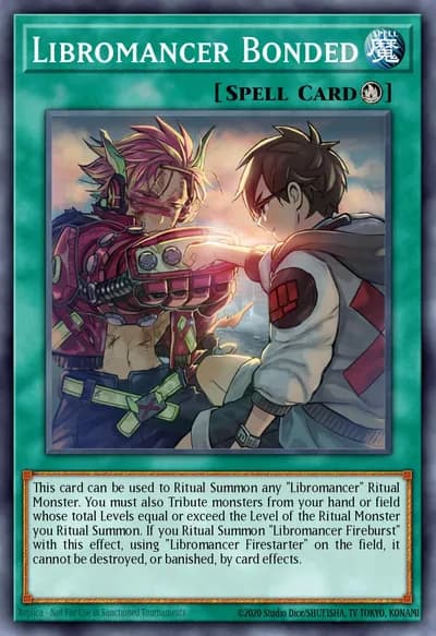 Libromancer Bonded — Carta Yu-Gi-Oh!