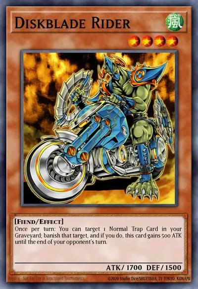 Diskblade Rider — Carta Yu-Gi-Oh!