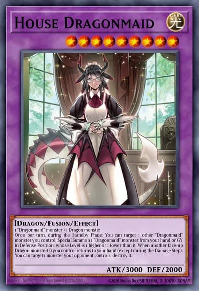 House Dragonmaid — Carta Yu-Gi-Oh!