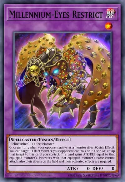 Millennium-Eyes Restrict — Carta Yu-Gi-Oh!
