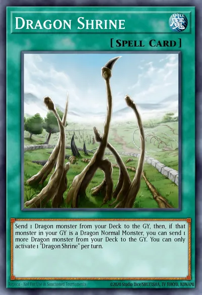 Santuário do Dragão — Carta Yu-Gi-Oh!