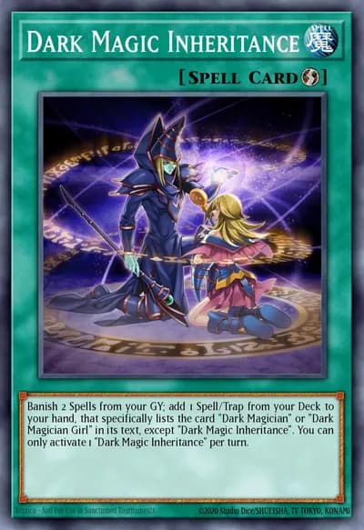 Dark Magic Inheritance — Carta Yu-Gi-Oh!