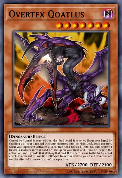 Overtex Qoatlus — Carta Yu-Gi-Oh!