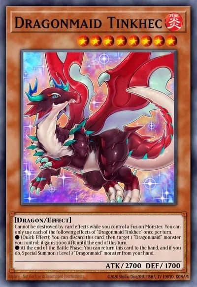Dragonmaid Tinkhec — Carta Yu-Gi-Oh!
