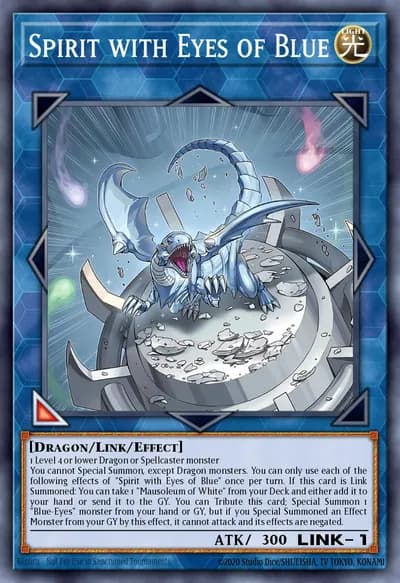 Espírito com Olhos de Azul — Carta Yu-Gi-Oh!