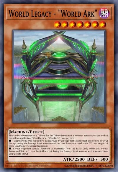 Legado Mundial - "Arca Mundial" — Carta Yu-Gi-Oh!