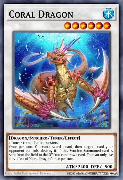 Coral Dragon — Carta Yu-Gi-Oh!