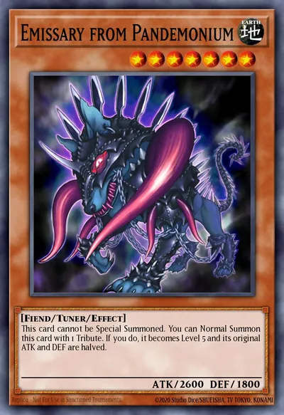 Emissário do Pandemônio — Carta Yu-Gi-Oh!