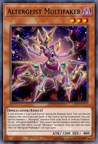 Altergeist Multifaker — Carta Yu-Gi-Oh!