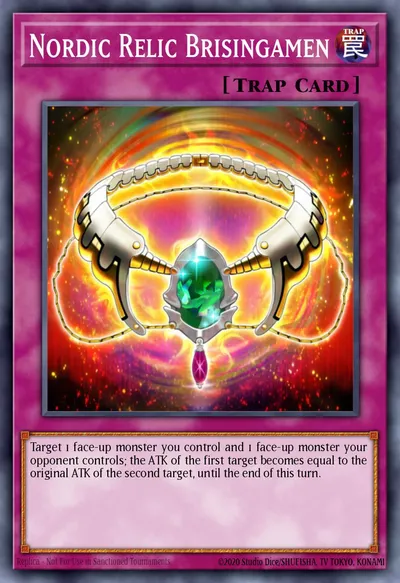 Relíquia Nórdica Brisingamen — Carta Yu-Gi-Oh!