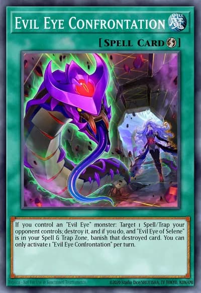 Evil Eye Confrontation — Carta Yu-Gi-Oh!