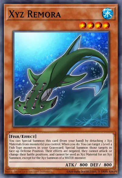 Xyz Remora — Carta Yu-Gi-Oh!