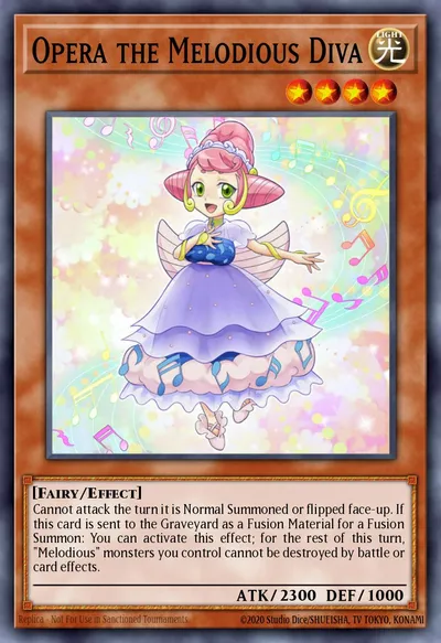 Opera a Divina Melodiosa — Carta Yu-Gi-Oh!