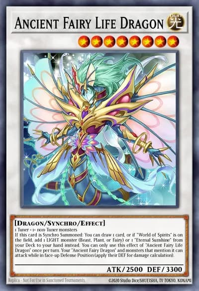 Dragão Fada da Vida Ancestral — Carta Yu-Gi-Oh!