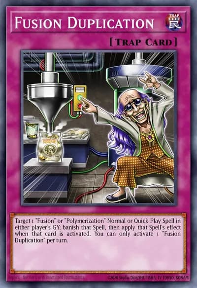 Fusion Duplication — Carta Yu-Gi-Oh!