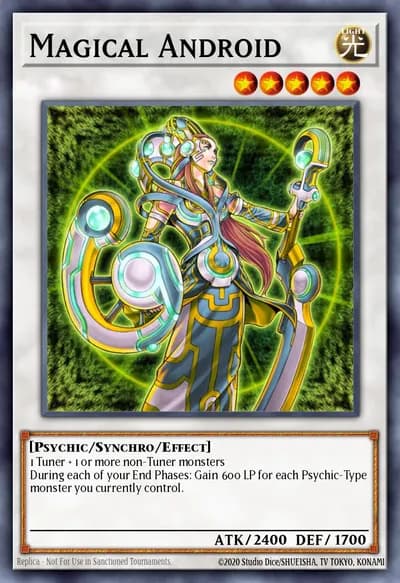 Androide Mágico — Carta Yu-Gi-Oh!