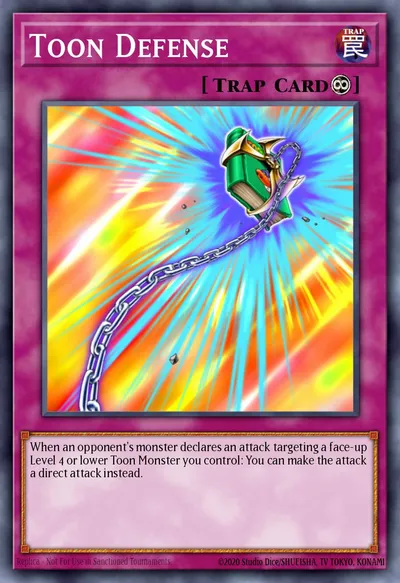 Defesa Toon — Carta Yu-Gi-Oh!
