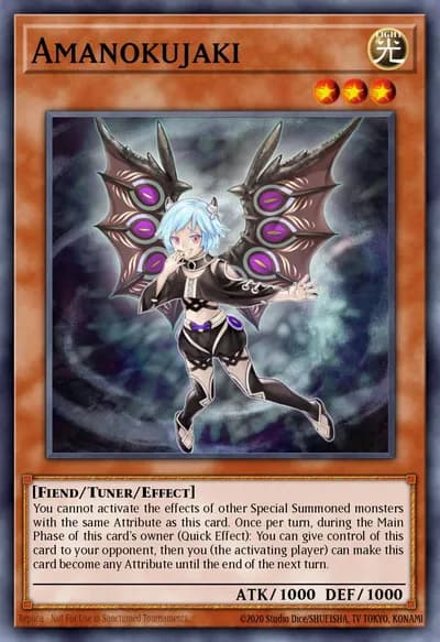 Amanokujaki — Carta Yu-Gi-Oh!