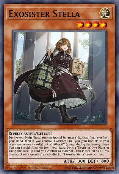 Exosister Stella — Carta Yu-Gi-Oh!