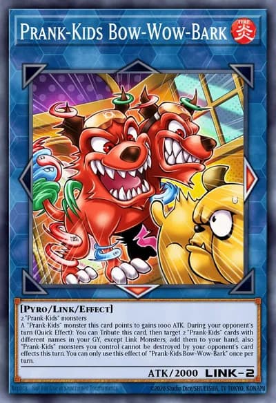 Prank-Kids Bow-Wow-Bark — Carta Yu-Gi-Oh!