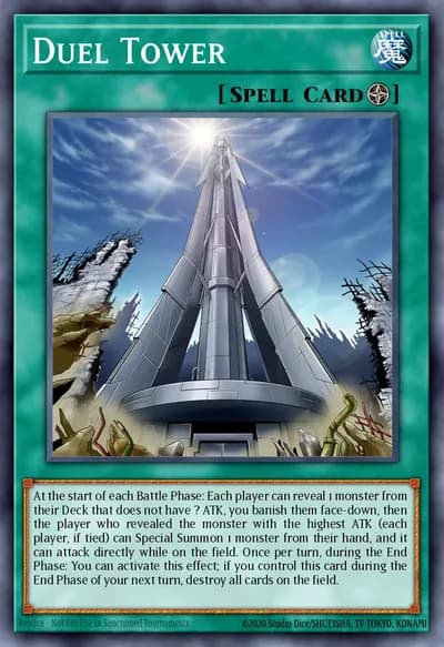 Torre do Duelo — Carta Yu-Gi-Oh!