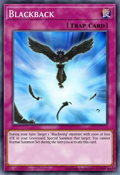 Blackback — Carta Yu-Gi-Oh!