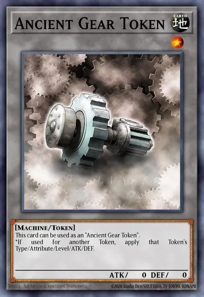 Ancient Gear Token — Carta Yu-Gi-Oh!