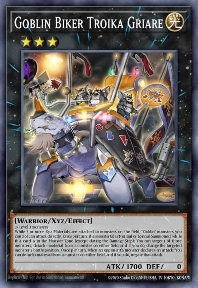 Goblin Biker Troika Griare — Carta Yu-Gi-Oh!