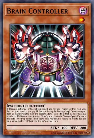 Brain Controller — Carta Yu-Gi-Oh!
