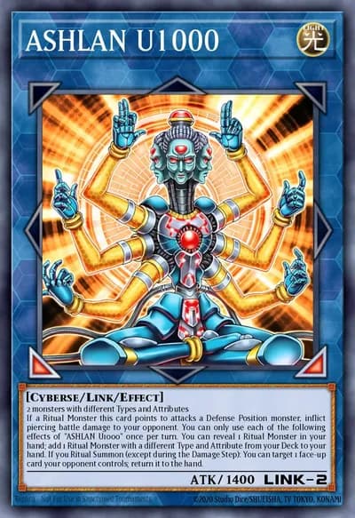 ASHLAN U1000 — Carta Yu-Gi-Oh!