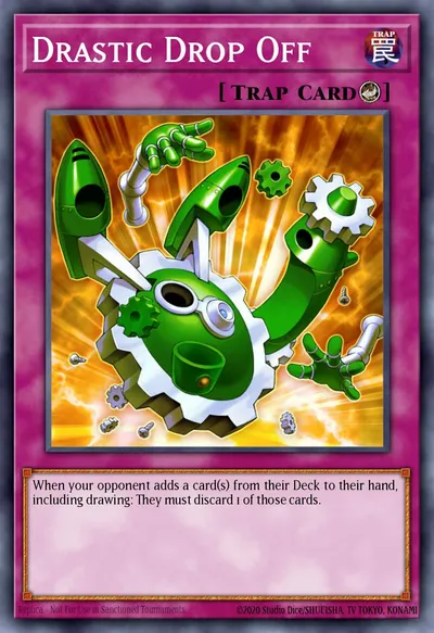 Queda Drástica — Carta Yu-Gi-Oh!