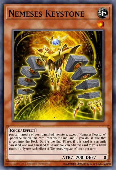 Nemeses Keystone — Carta Yu-Gi-Oh!