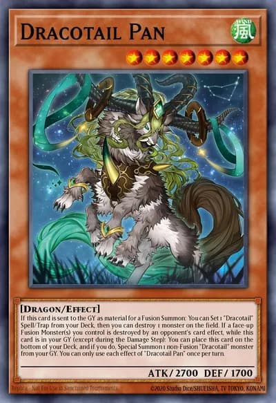 Dracotail Pan — Carta Yu-Gi-Oh!