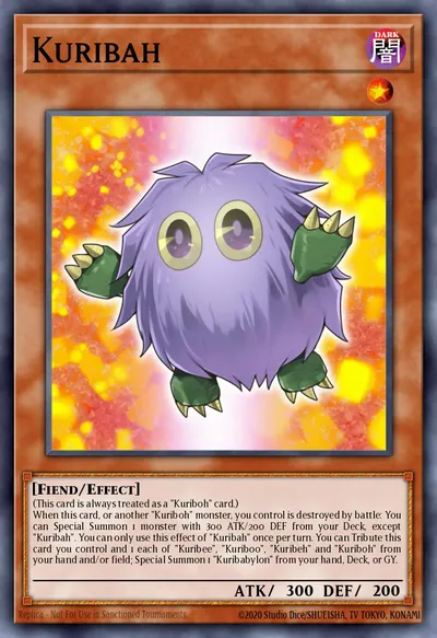 Kuribah — Carta Yu-Gi-Oh!