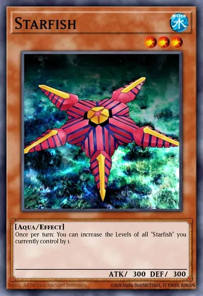 Starfish — Carta Yu-Gi-Oh!