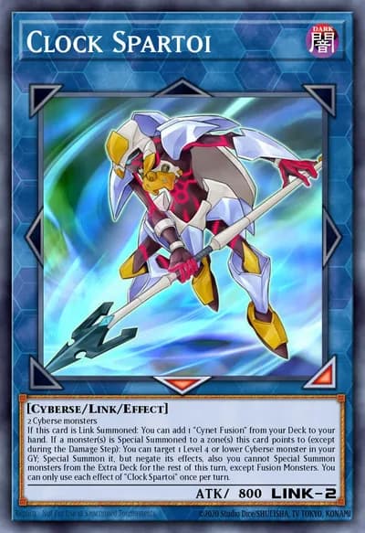 Clock Spartoi — Carta Yu-Gi-Oh!