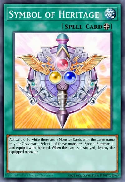 Símbolo da Herança — Carta Yu-Gi-Oh!