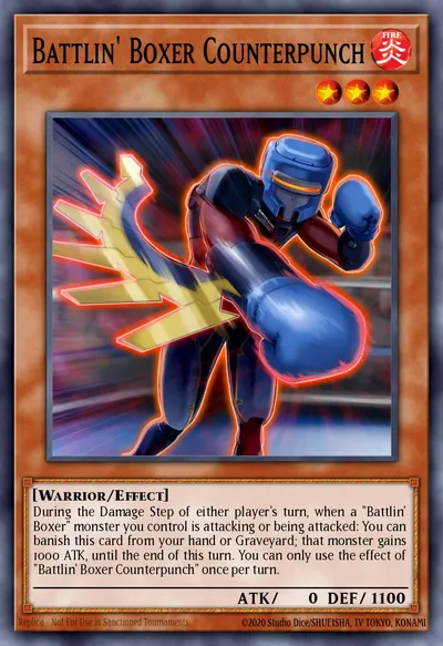 Battlin' Boxer Counterpunch — Carta Yu-Gi-Oh!