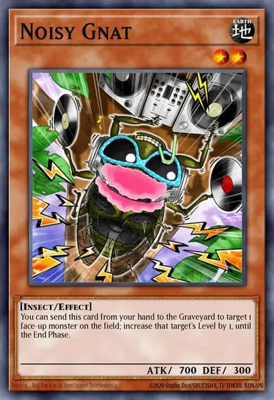 Mosquito Barulhento — Carta Yu-Gi-Oh!