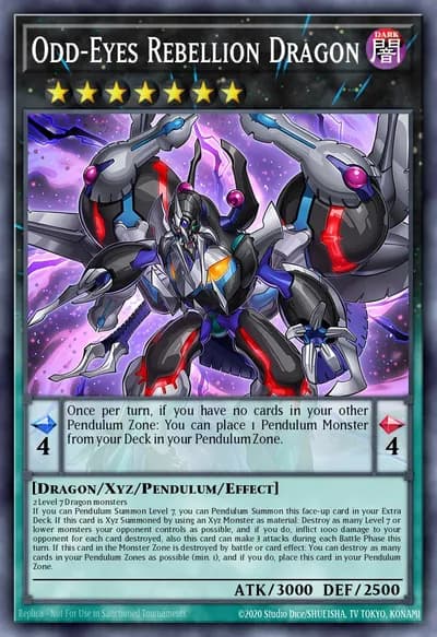 Odd-Eyes Rebellion Dragon — Carta Yu-Gi-Oh!